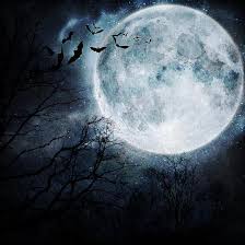 Full Moon Halloween Paddle