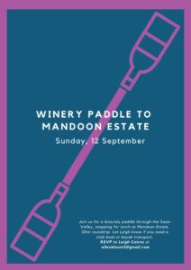 Winery Paddle to Mandoon Estate
