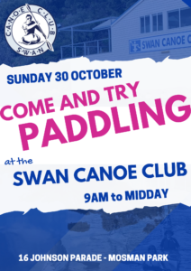 SCC OPEN DAY - Come and Try Paddling @ Swan Canoe Club